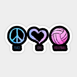 funny volleyball Sticker